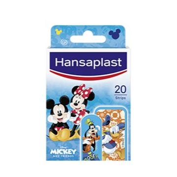 Hansaplast cerotto mickey and friends 20 pezzi