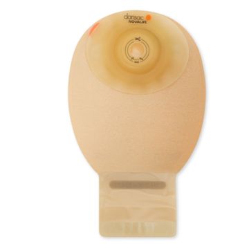 Sacca ileostomia dansac novalife 1 soft convex fondo aperto monopezzo maxi 15-24 mm non sterile 10 pezzi
