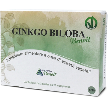 Ginko biloba benoit 60 compresse da 500 mg