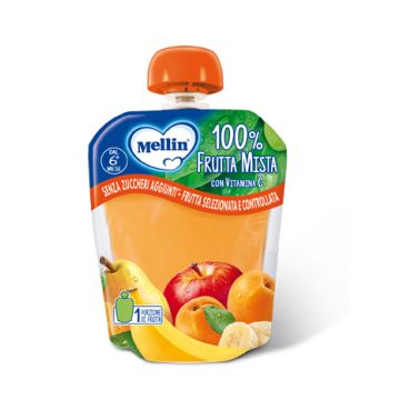 Mellin pouch frutta mista 90 g
