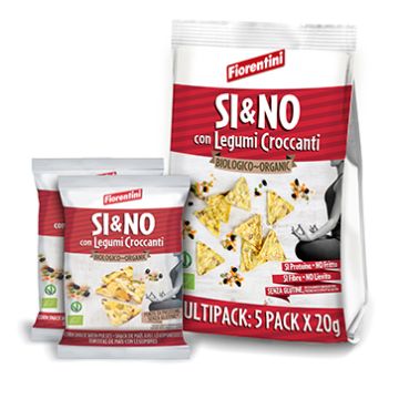 Bio si & no legumi croccanti 5 x 20 g