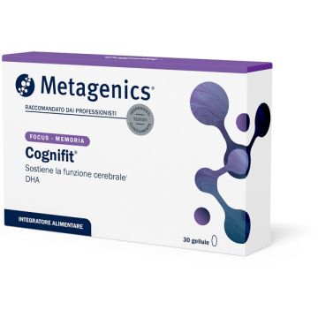 Cognifit 30 gellule senza glutine, senza lattosio