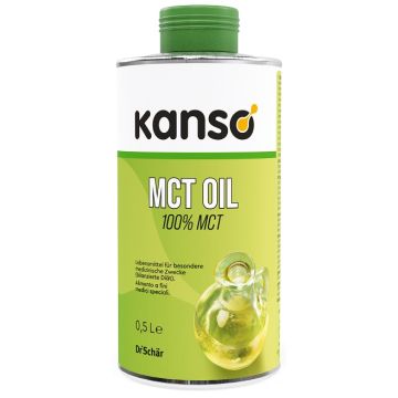 Kanso mct oil 100% olio di acidi grassi 500 ml