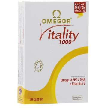 Omegor vitality 1000 30 capsule molli
