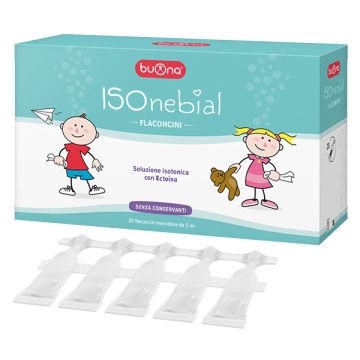 Isonebial flaconcini soluzione isotonica 0,9% con aggiunta di ectoina 20x5 ml
