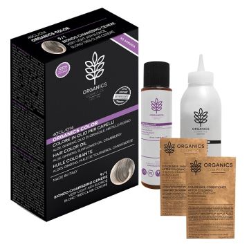 Organics pharm organics color 9/1 biondo chiarissimo cenere