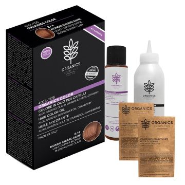 Organics pharm organics color 8/4 biondo chiaro rame