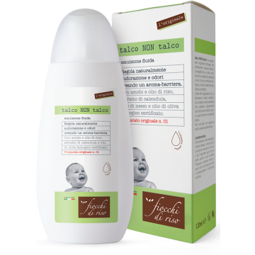 Fiocchi di riso talco non talco 120 ml