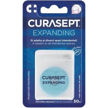 Curasept floss expanding