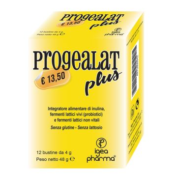 Progealat plus 12 bustine da 4 g