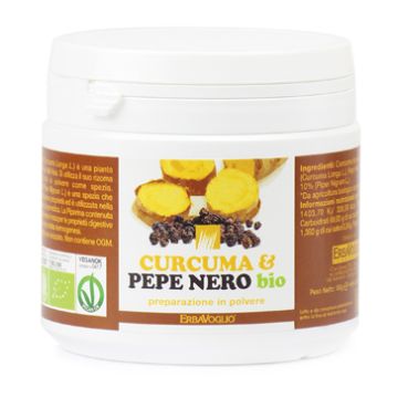 Curcuma & pepe nero polvere 150 g