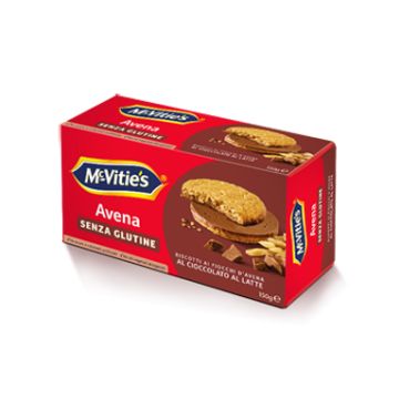 Mc vitie's avena al cioccolato al latte senza glutine 150 g