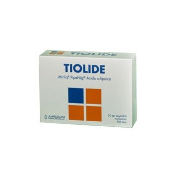 Tiolide 20 compresse deglutibili monostrato fast slow