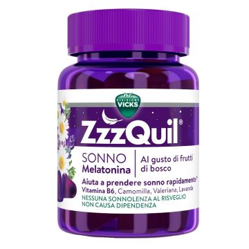 Vicks zzzquil sonno 30 pastiglie gommose