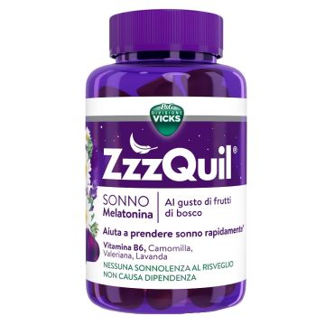 Vicks zzzquil sonno 60 pastiglie gommose