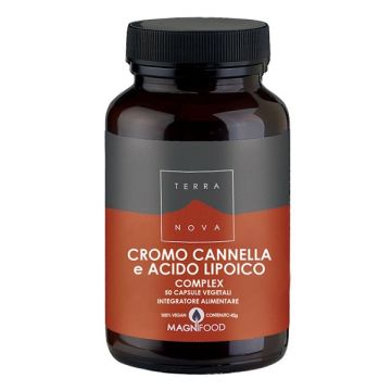 Terranova cromo/cannella/acido lipoico complex 50 capsule