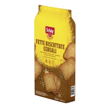 Schar fette biscottate cereali 3 porzioni da 86,7 g