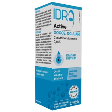 Gocce oculari sterilens idra active 10 ml con acido ialuronico 0,15%