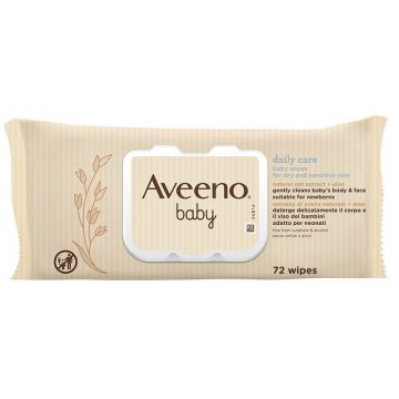 Aveeno baby salviettine 72 pezzi