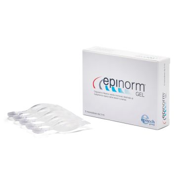 Epinorm gel trattamento lesioni cutanee da episiotomia 5 monodose 3 ml