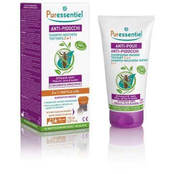 Puressentiel shampoo trattamento pidocchi 150 ml
