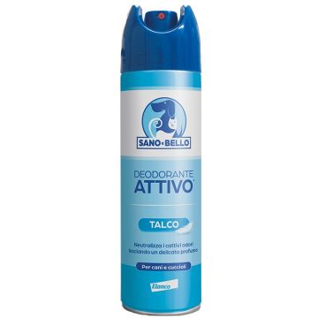 Sano e bello deodorante attivo talco 250 ml