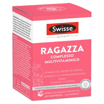 Swisse multivitaminico ragazza 60 compresse