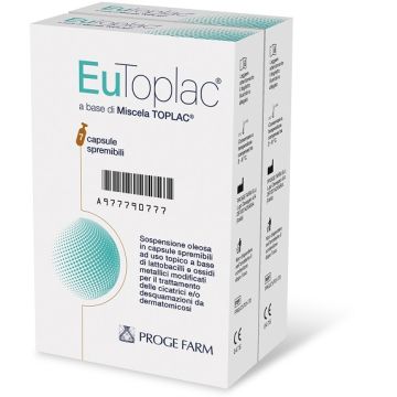 Sospensione oleosa eutoplac bipacco 7+7 capsule spremibili