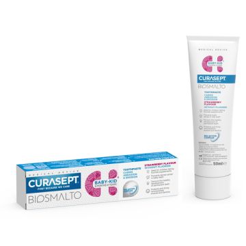 Curasept biosmalto baby kid senza fluoro 50 ml