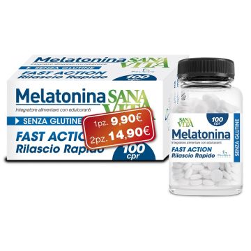 Sanavita melatonina 100 compresse
