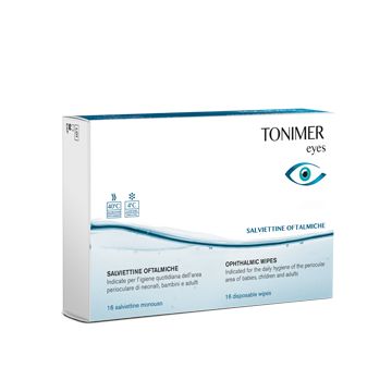 Tonimer eyes salviettine oftalmiche 16 pezzi