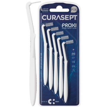 Curasept proxi angle p06 bianco/white 5 pezzi
