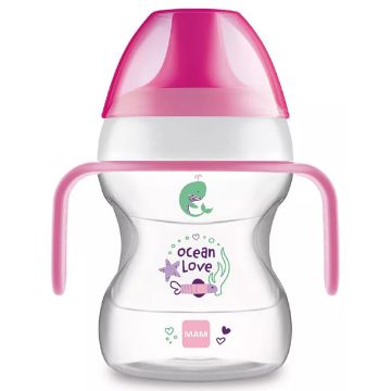 Mam learn to drink cup 190 ml 6+ beccuccio rigido femmina