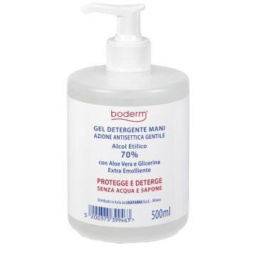 Boderm hand cleansing gel 70% 500 ml con dispenser