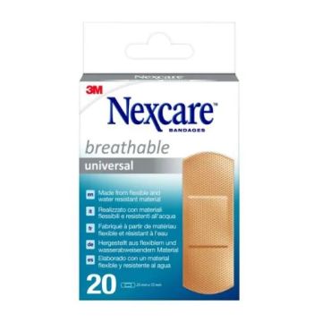 Cerotto preparato nexcare universal n0320ns-1 25x72mm 2 pezzi