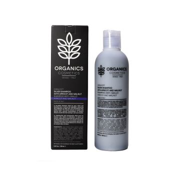 Organics pharm silver shampoo with walnut and apricot anti giallo 250 ml