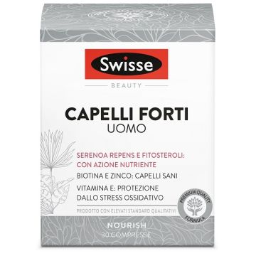 Swisse capelli forti uomo 30 compresse