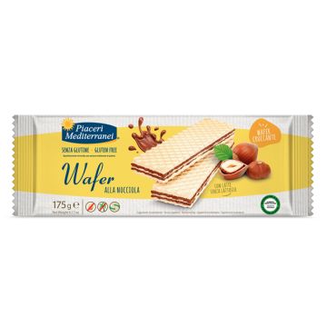 Piaceri mediterranei wafer nocciola 175 g
