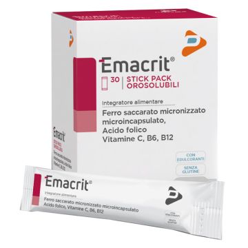 Emacrit orosolubile 30 stick pack