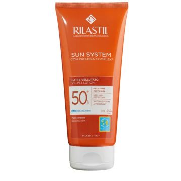 Rilastil sun system photo protection terapy spf 50+ latte vellutante 200 ml