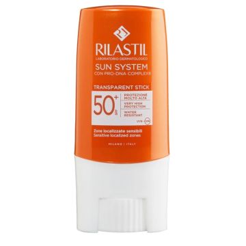 Rilastil sun system photo protection terapy spf 50+ stick trasparente 8,5 ml