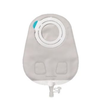 Sensura mio flex sistema 2 pezzi con aggancio adesivo sacca multichamber per urostomia rivestita 50mm da 550 ml 30 pezzi