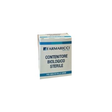 Contenitore per urina biotainer in polipropilene con tappo/vite da 120 ml 1 pezzo