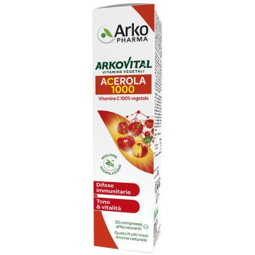Arkovital acerola 1000 effervescente 20 compresse