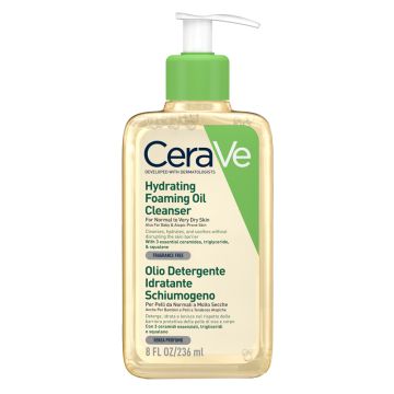 Cerave olio detergente idratante schiumogeno 236 ml