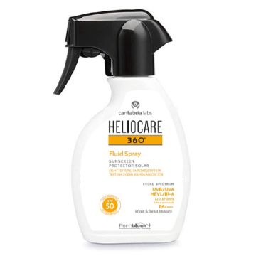 Heliocare 360 fluid spray spf50 250 ml