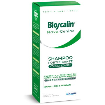 Bioscalin nova genina shampoo volumizzante maxi size flacone 400 ml