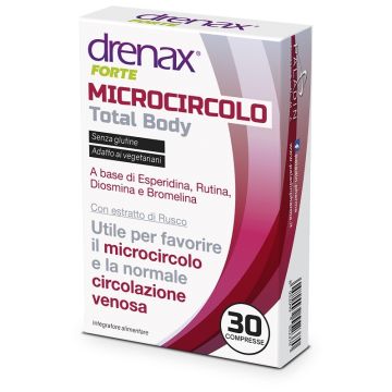 Drenax forte microcircolo total body 30 compresse