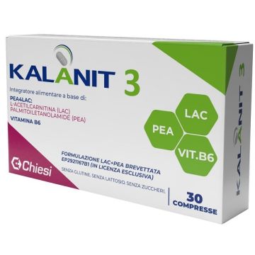 Kalanit 3 30 compresse da 1475 mg senza glutine, senza lattosio, senza zuccheri