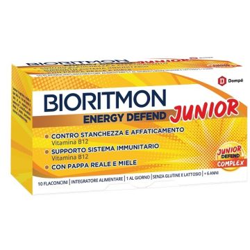 Bioritmon energy defend junior 10 flaconcini 10 ml